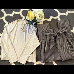 🌻H&M BUNDLE🌻NWT Pants, Sweater(SOLD)🌻